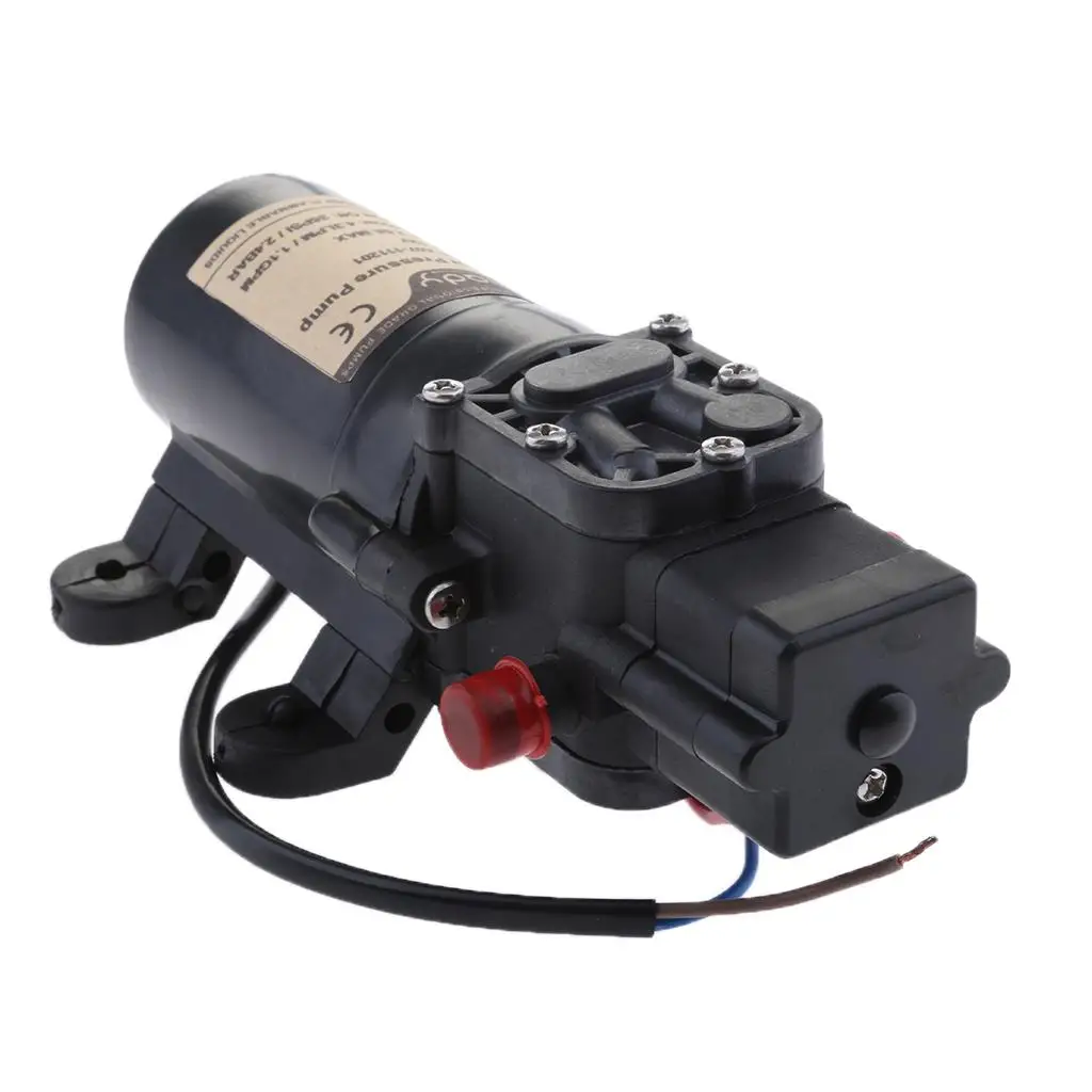 Quiet Diaphragm Water Pressure Pump Automatic Self Priming for RV Caravan Agricultural System
