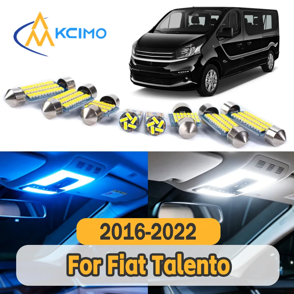 

Long Service Life Car Indoor Lamp Bulbs Stable Illumination Power Saving LED Light Replacement for Fiat Talento 2016-2022
