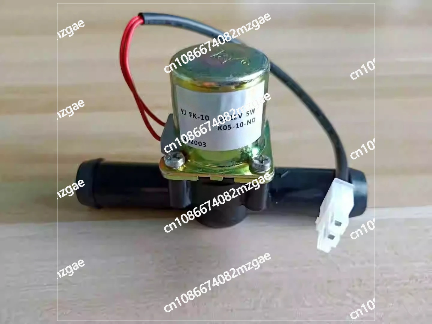 Automotive 12V Normally Closed Heater Control Valve, Solenoid Operated Water Valve for AC Hot/Cold Switching