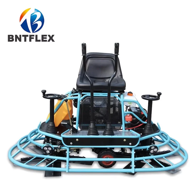 Free shipping to Spain driving trowel machine concrete car trowel machine two-speed Four-disc trowel machine for floor lifting