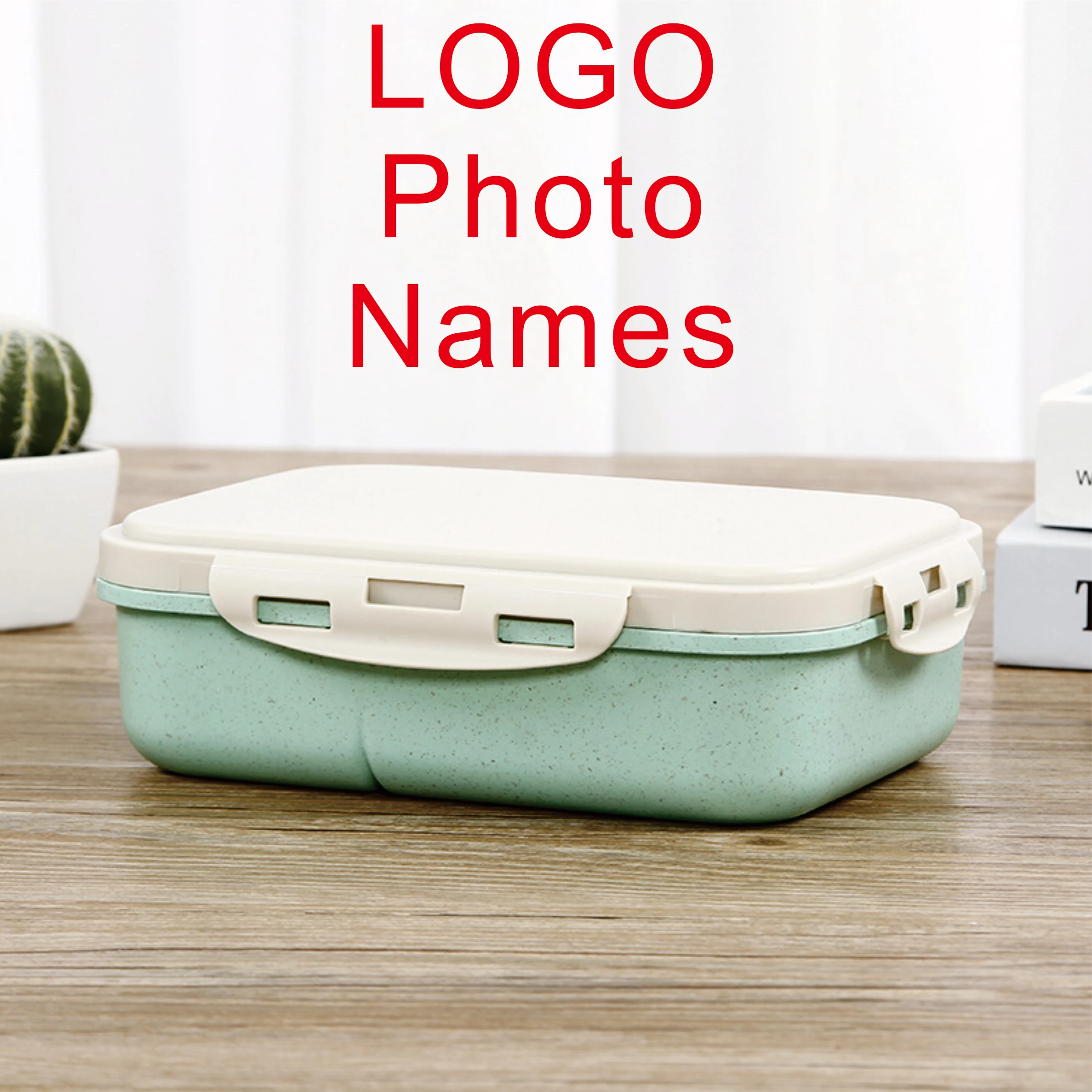 Snackbox Personalisierte Lunchbox für Kinder mit Namen, LOGO, Cartoon-Muster, Niedlichem Bild, Foto, inklusive Löffel und Gabel, aus Umweltfreundlichem Material, Geschenk – Detail 19