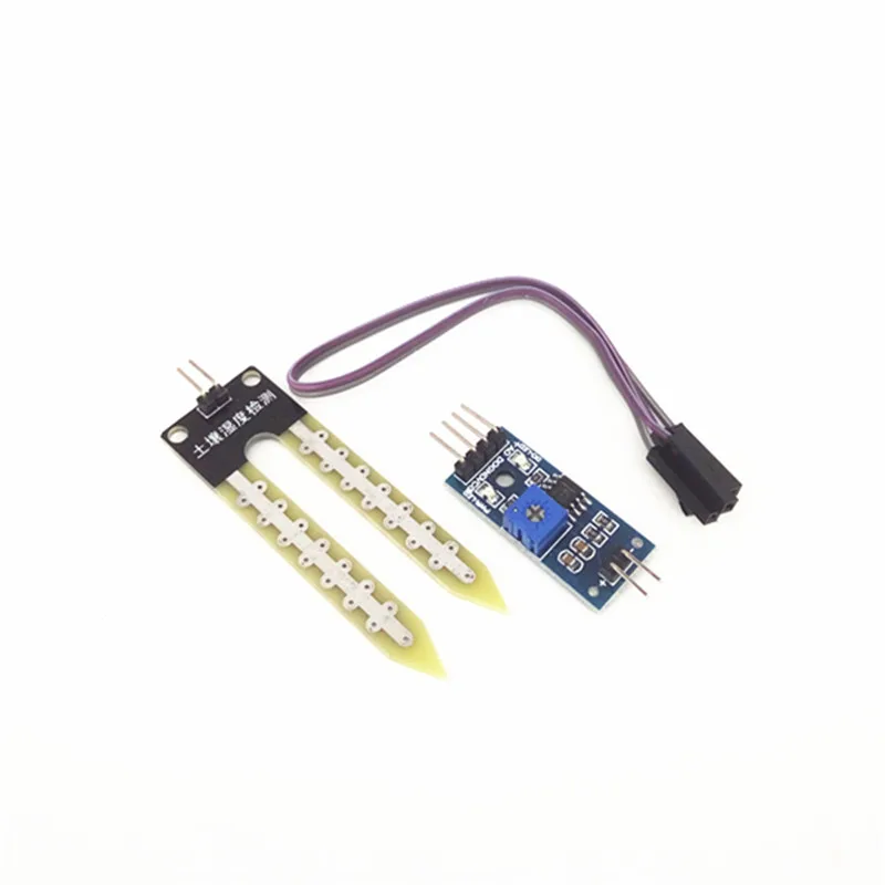 1set Soil Hygrometer Humidity Detection Module Moisture Water Sensor Soil Moisture For Robot Smart Car For Arduino