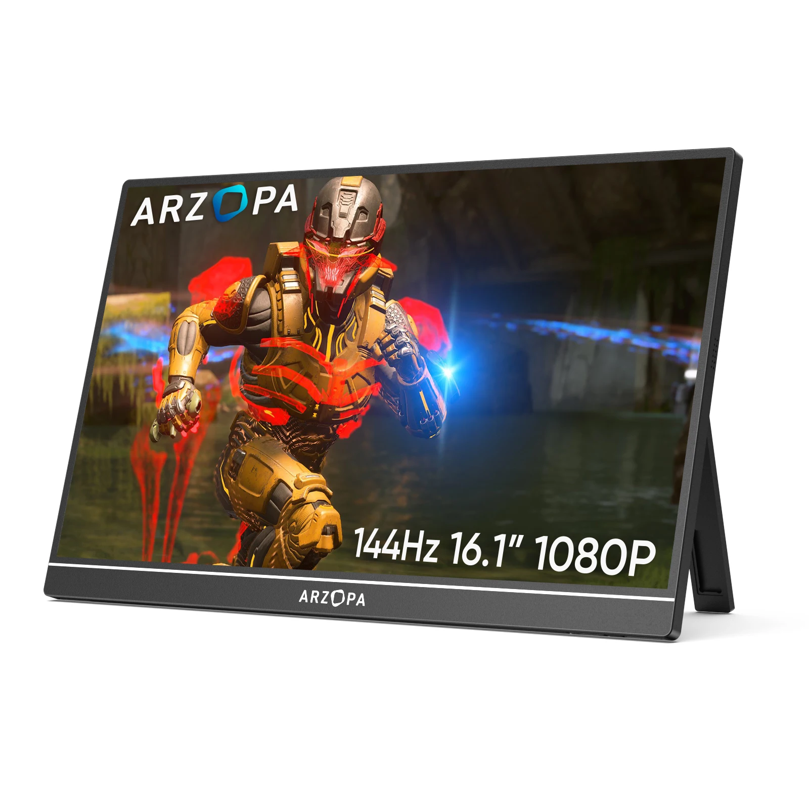 Arzopa Z1FC noir 1080P 144hz 72% NTSC 16.1 pouces 16.1 pouces cran de jeu ordinateur Portable pour ordinateur Portable