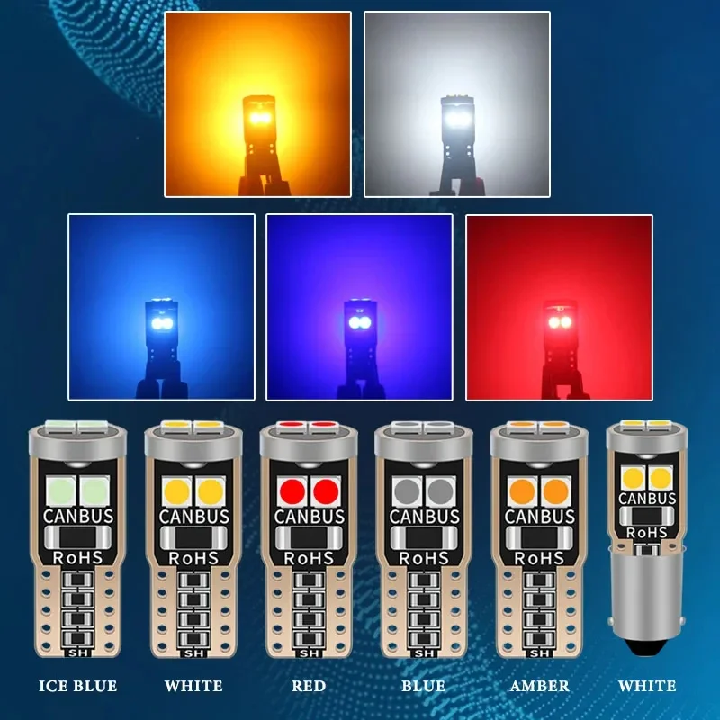 Universal modified license plate light, trunk light car LED rear license plate light, t10 ultra bright small bulb car tail light