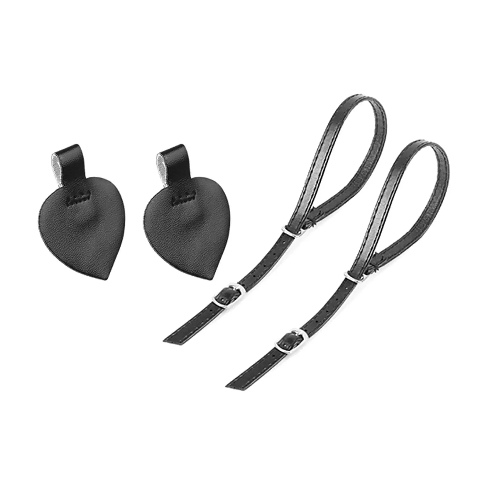 1 Pair Black High-Heeled Anti Straps Replacement Accessories