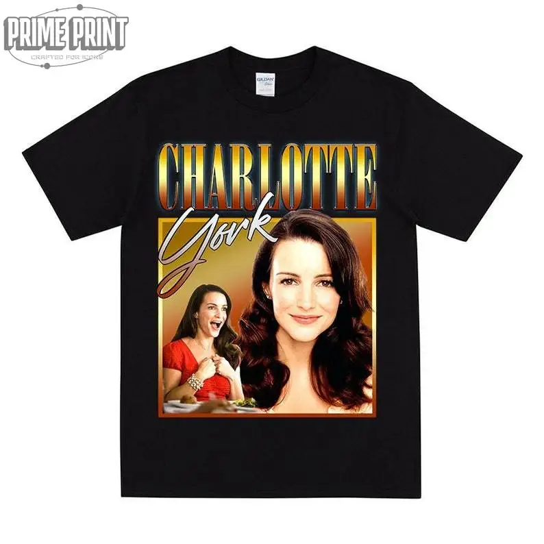 

Charlotte York Homage T-Shirt 1990s Style Inspiration Vintage 90s Preppy Tee