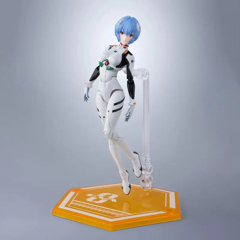 Genuíno novo e fechado Bandai Banpresto Neon Genesis Evangelion: reconstrução de Evangelion S.h.figuarts Rei Ayanami Brinquedo de presente