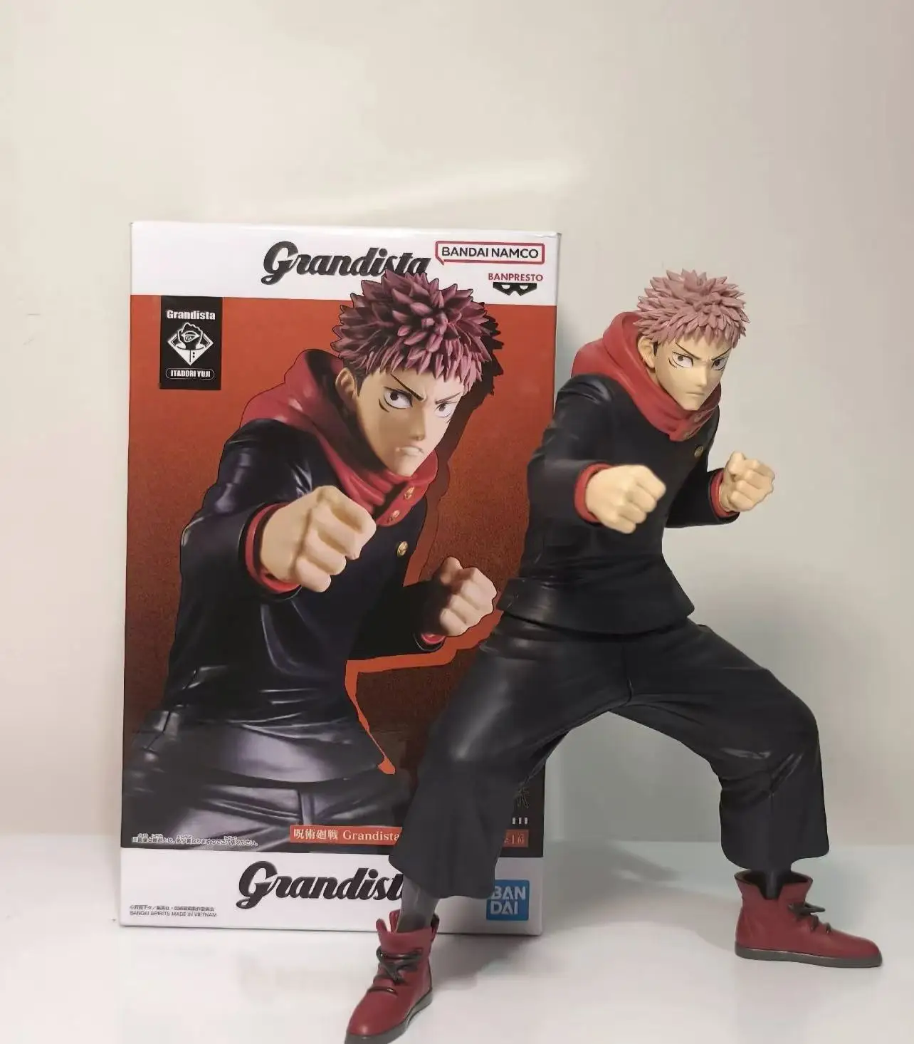 

В наличии: Оригинальная фигурка Bandai Banpresto Grandista Jujutsu Kaisen Юдзи Итадори, модель для декора, новая в коробке.
