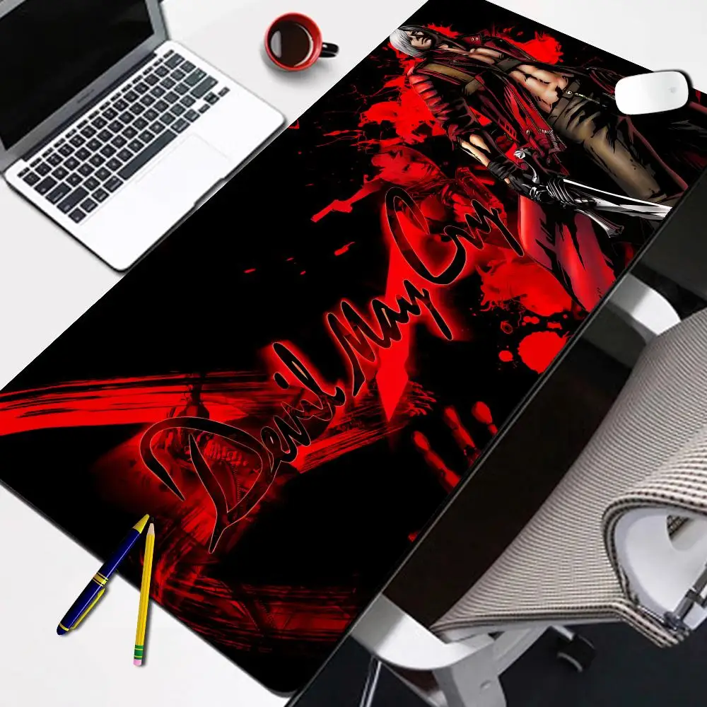 

Devil May Cry модный большой коврик для мыши большой анионный настольный коврик роскошный настольный картон офисная компьютерная подушка
