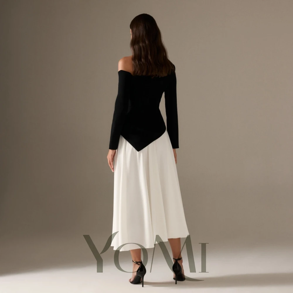 YoMi-Vestidos de Noche de línea A, vestidos de graduación de boda personalizados para ocasiones especiales, vestidos formales nuevos