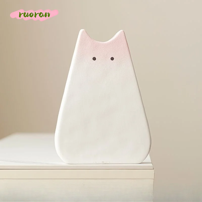 New Ceramic Cat Vase Modern Home Decor for Living Room Coffee Table Dried Flower Hydroponic Plant Container