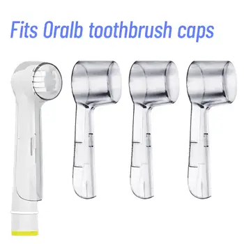 8 ks/3 ks kryt hlavy elektrického zubního kartáčku proti prachu kryt ochranný obal/krytka vhodný pro Braunoral Oralby b 10 nejlepší prodej Hlavice zubního kartáčku Oral-B - №10