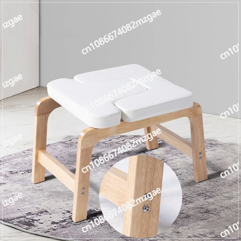 

Перевернутый табурет для йоги, бытовой стул для фитнеса из массива бука, деревянный стул, перевернутый стул для фитнеса, перевернутый табурет для йоги