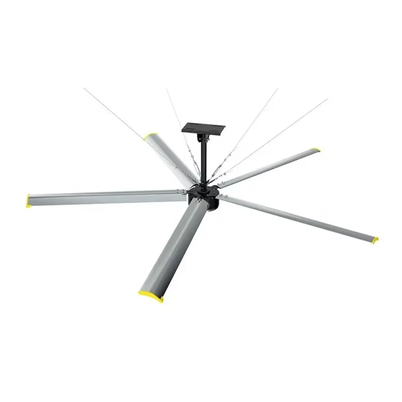 Factory Direct Sales HVLS 18ft Industrial Ceiling Fan Big AssFan For Shed Room And Buildings Energy Saving Ventilation Hvls Fan