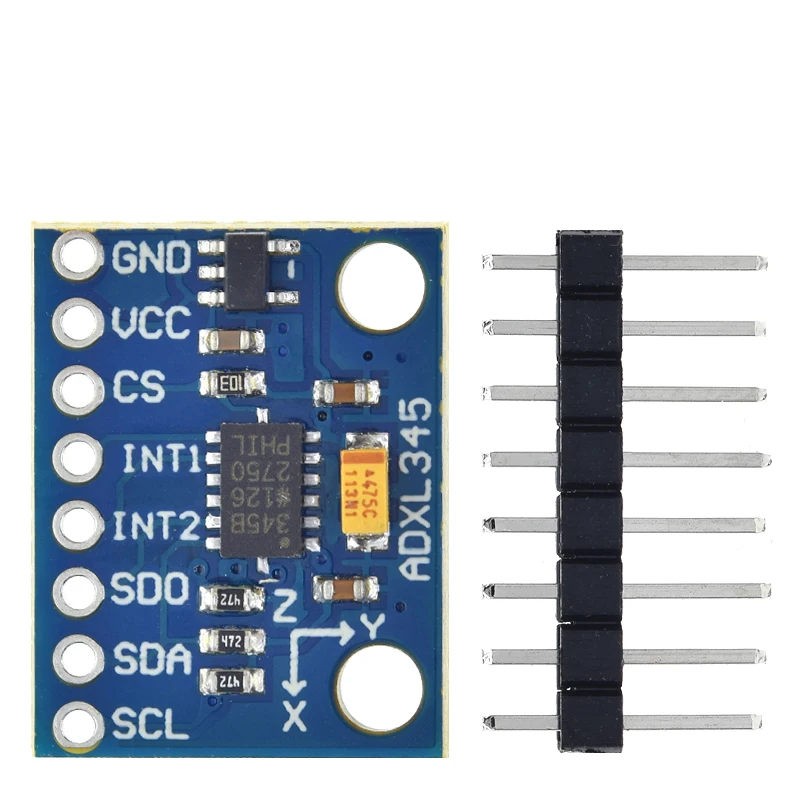 TZT 1/3PCS GY-291 ADXL345 Module IIC/SPI image 5