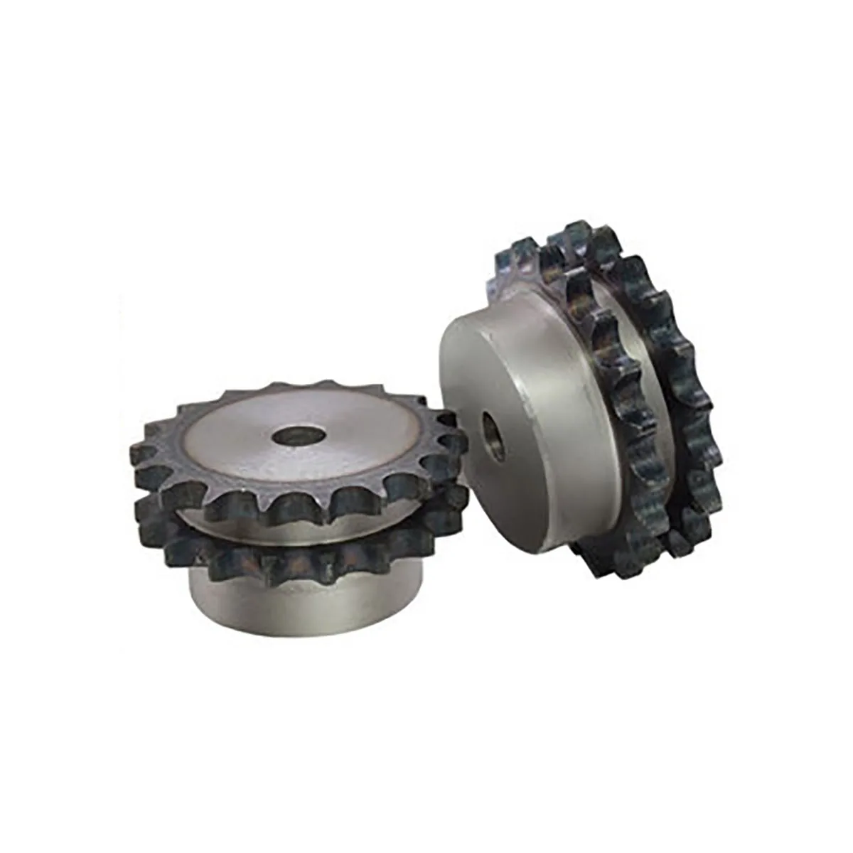 1Pc 10A Double-row Sprocket Wheel 12/13/14/15/16/17/18/19/20/21 Teeth A3 Steel Chain Gear with Step Tooth Pitch 15.875mm