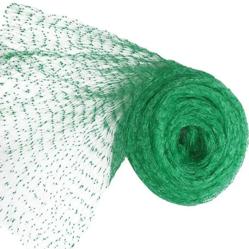 Anti Bird Netting Green Polyethylene Garden Fruit Cage Crop Veg Pond Protection Mesh Plant Garden Supplies Mesh For Cage Birds