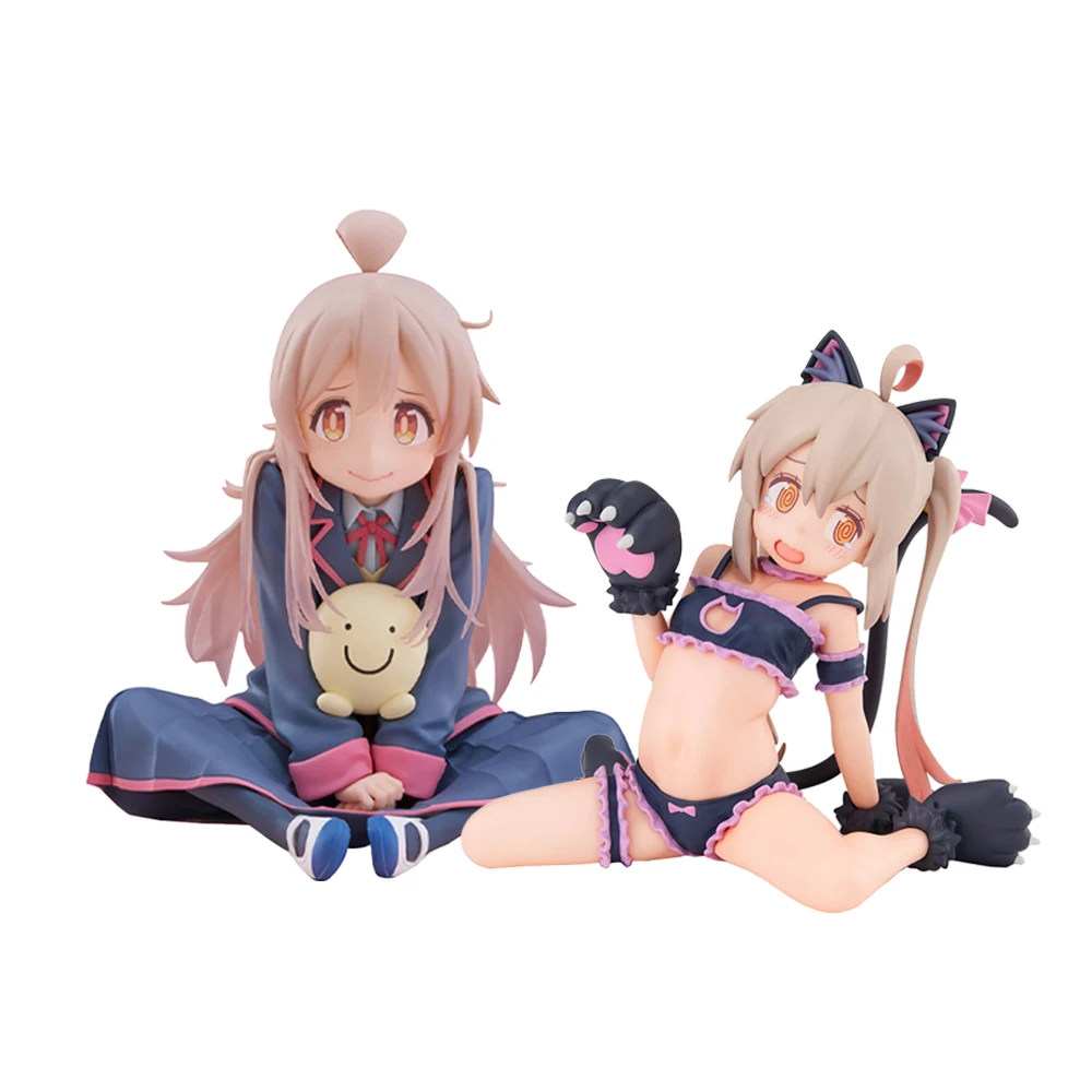 

Oni sauce Anime Mahiro Oyama figure cute cat girl figure desktop statue Collection toy oyama mahiro action figure doll gift 2pc