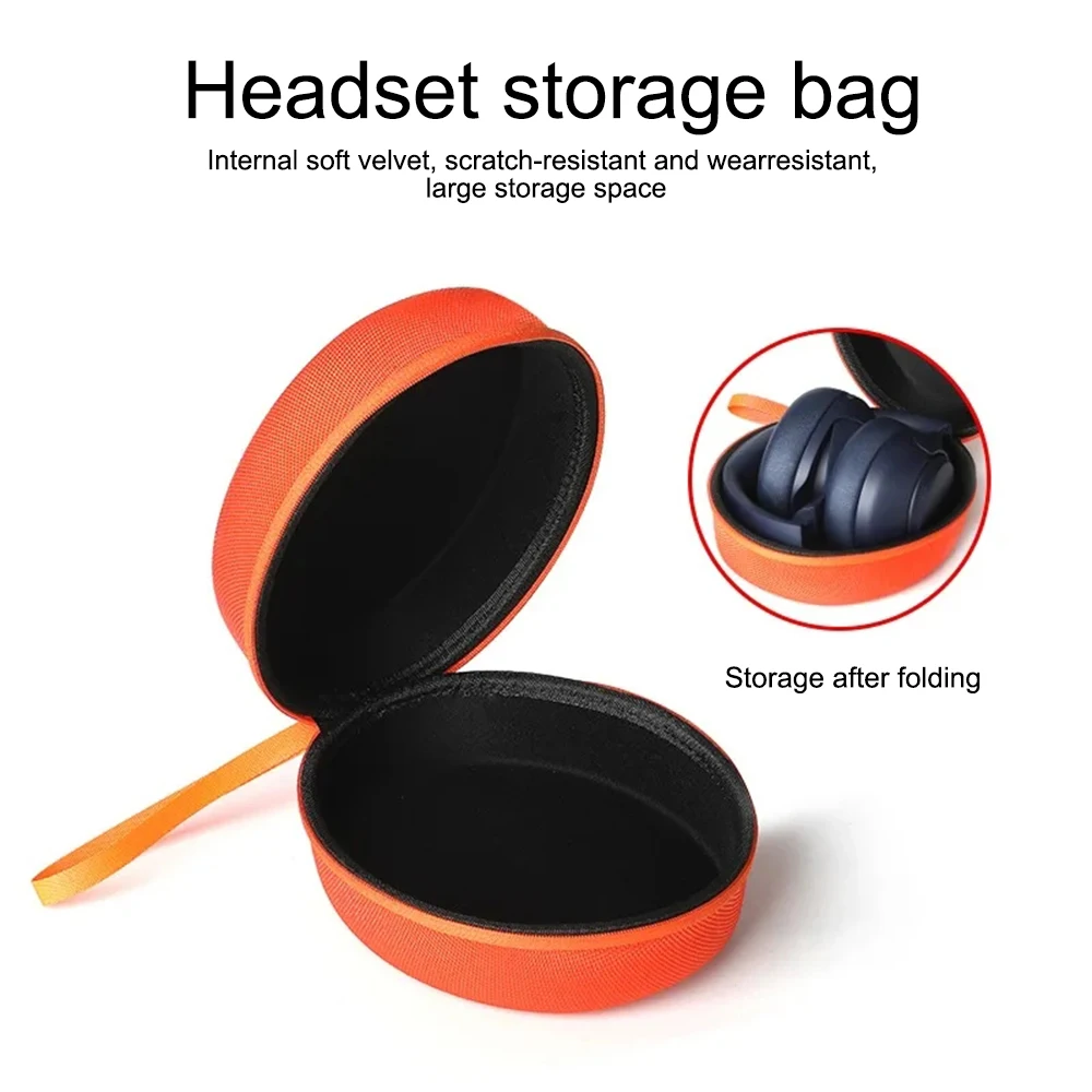 Portable Hard EVA Storage Bag for QCY H3/H4/Edifier W820NB/Beats Studio 3.0 Headphone Box Travel Carrying Case