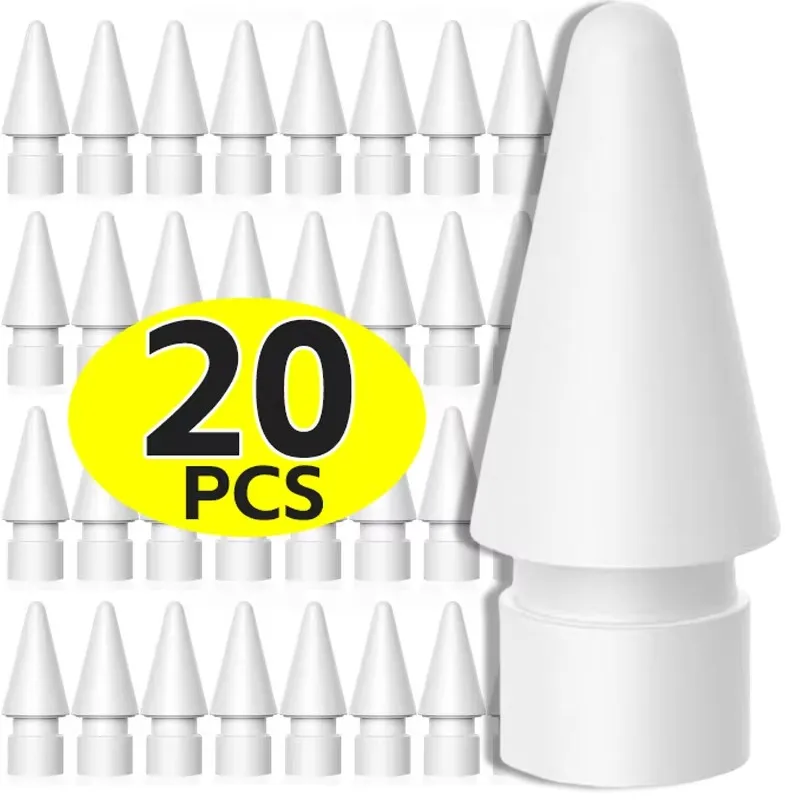 For Apple Pencil Nib Double-Layered For Apple Pencil 1st 2nd Generation Tip For iPencil Tips For iPad Stylus Pen Replacement Nib