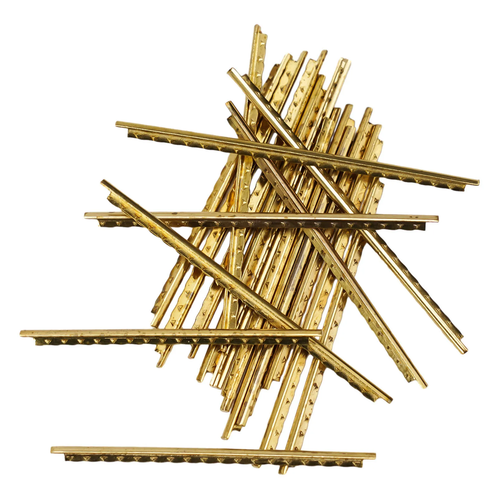 Brass Fret Wires Guitar Fret Wire Kit Tools For Luthier Replacing Gold 19pcs 2.2mm 20pcs 2.0mm Easy To Install