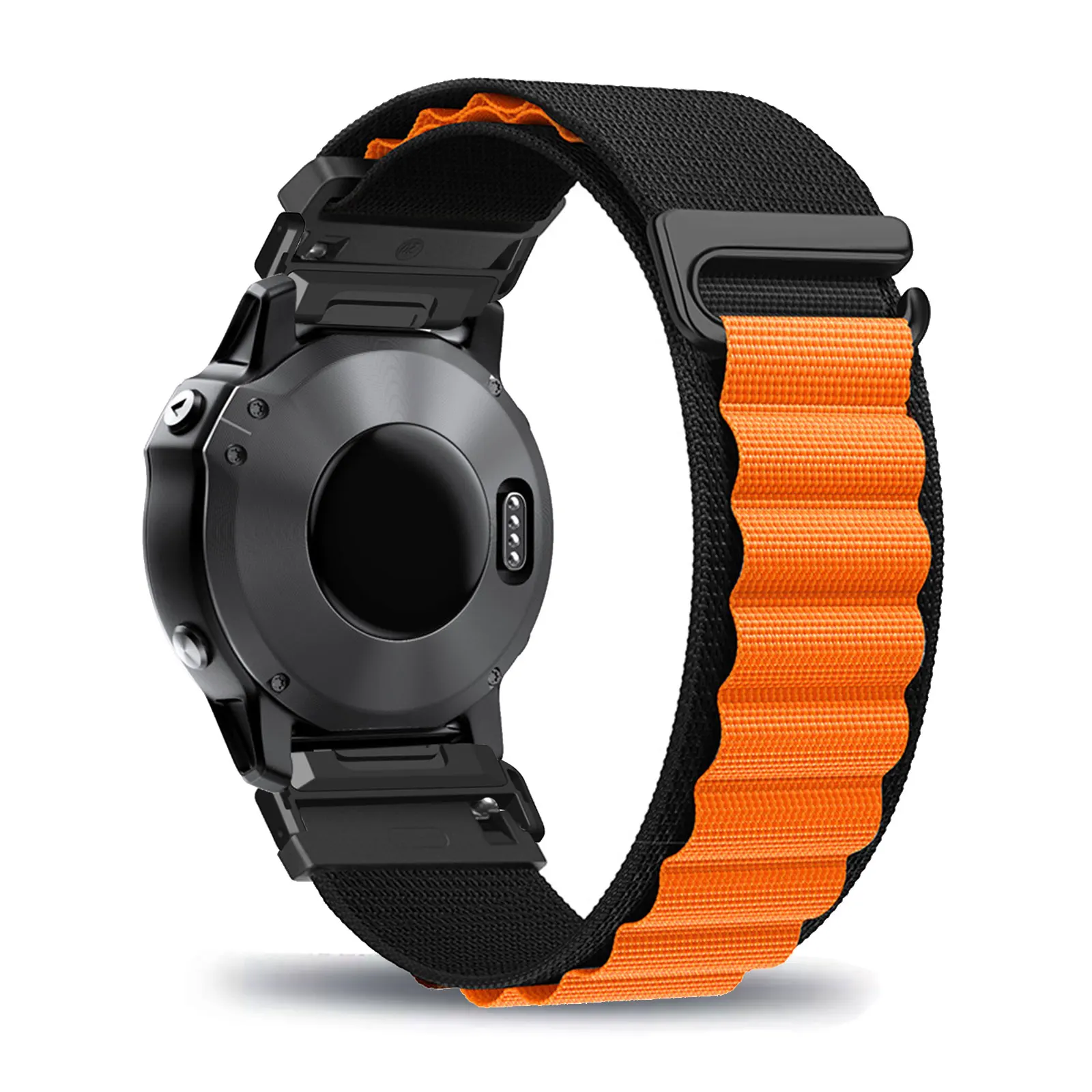 

Ремешок с пряжкой C-типа для Garmin Fenix E 47 мм/6 Pro/6/8 47 мм/5/5 Plus/7/7 Pro/7 Solar/7 Sapphire Solar Band, нейлоновый дышащий ремешок