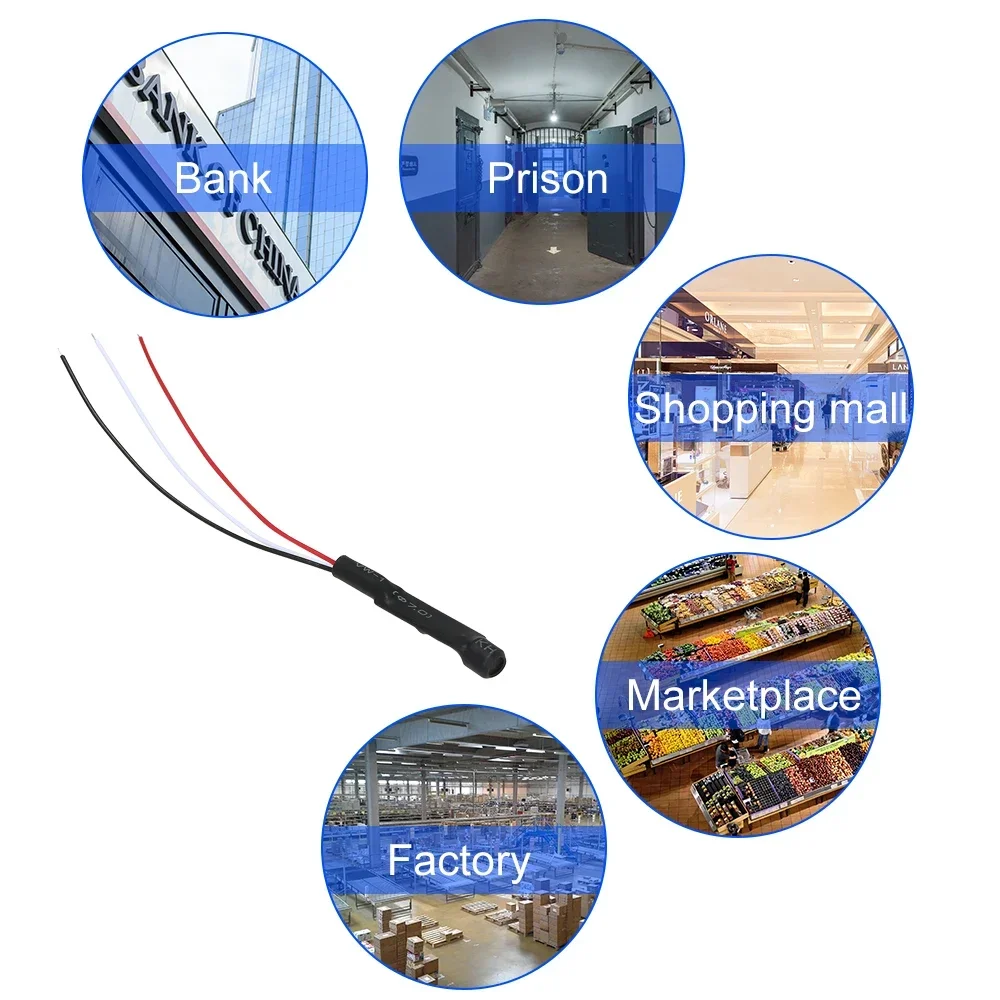 Mini Super Microphone Sound Monitor Audio Pickup CCTV Camera Audio Security Listening for Camera