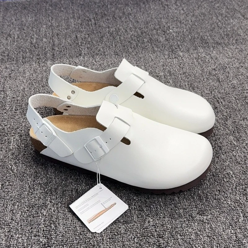 Sandales classiques Shevalues à semelle en liège pour femmes et hommes, avec soutien orthopédique de la voûte plantaire, légères, à bout ouvert, pour l'été et la plage