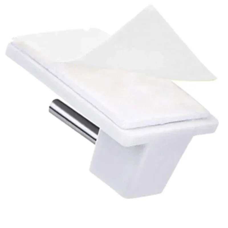 10Pcs Self-adhesive Wall Hook Storage Hooks Kitchen Bathroom Hook Curtain Buckle Curtain Hooks Buckle Accessories