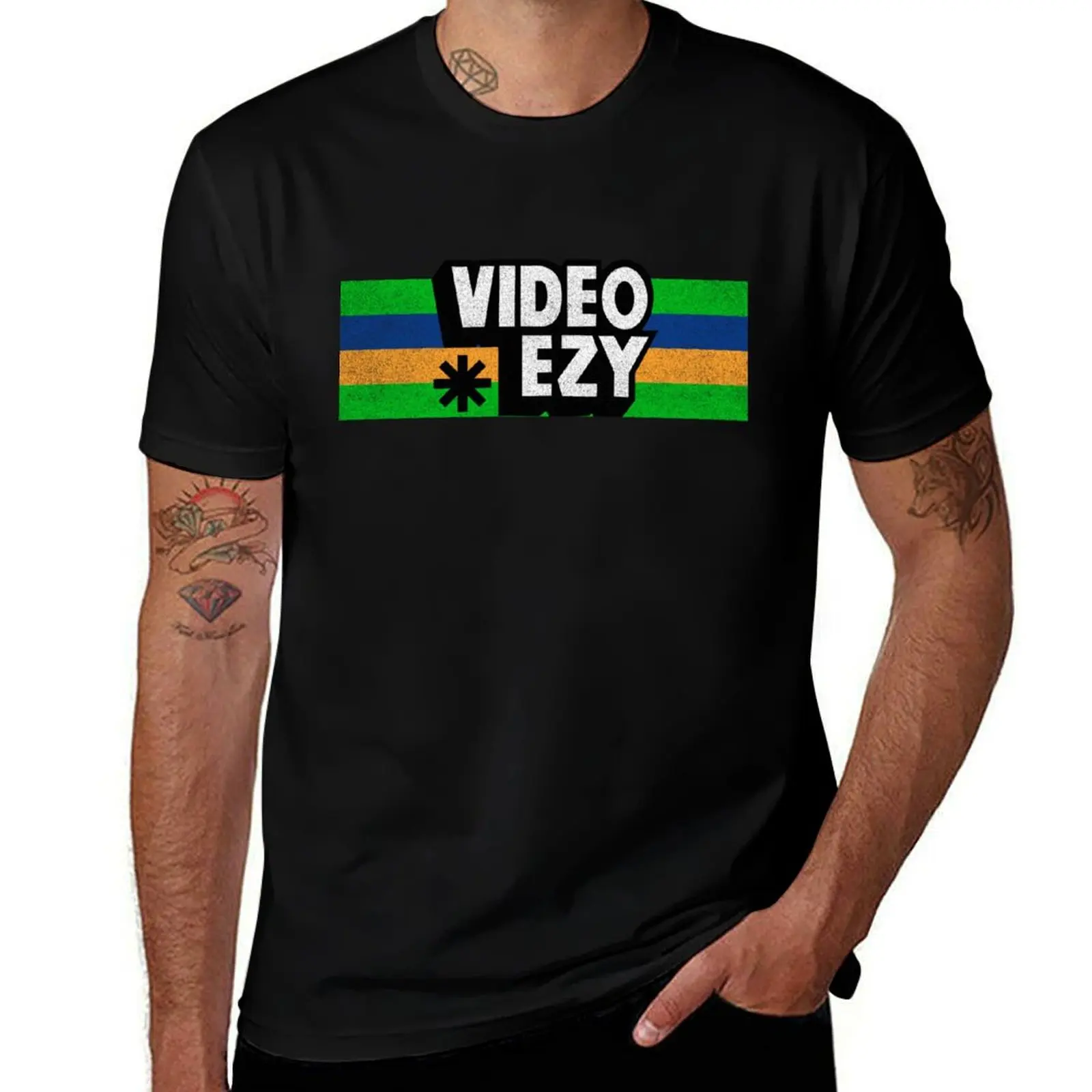 Canberra Stripes Vintage T-Shirt Holiday Lightweight T-Shirt
