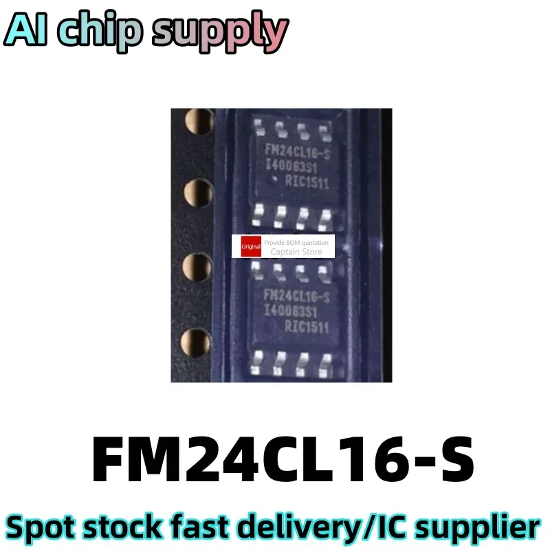 5PCS FM24CL16-G FM24CL16-S FM24CL16 SOP8