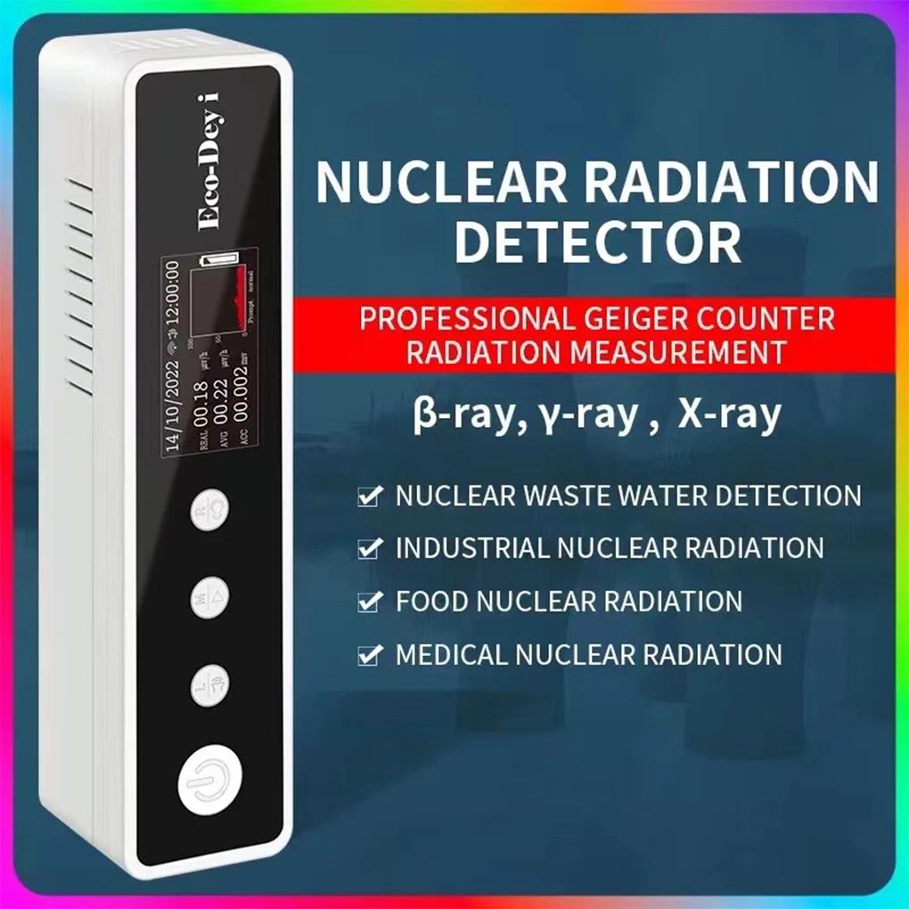 

NBX556 Nuclear Radiation Detector Wide Applications Radiation Monitor With Sound And Light Alarm Precision Measuring Instruments