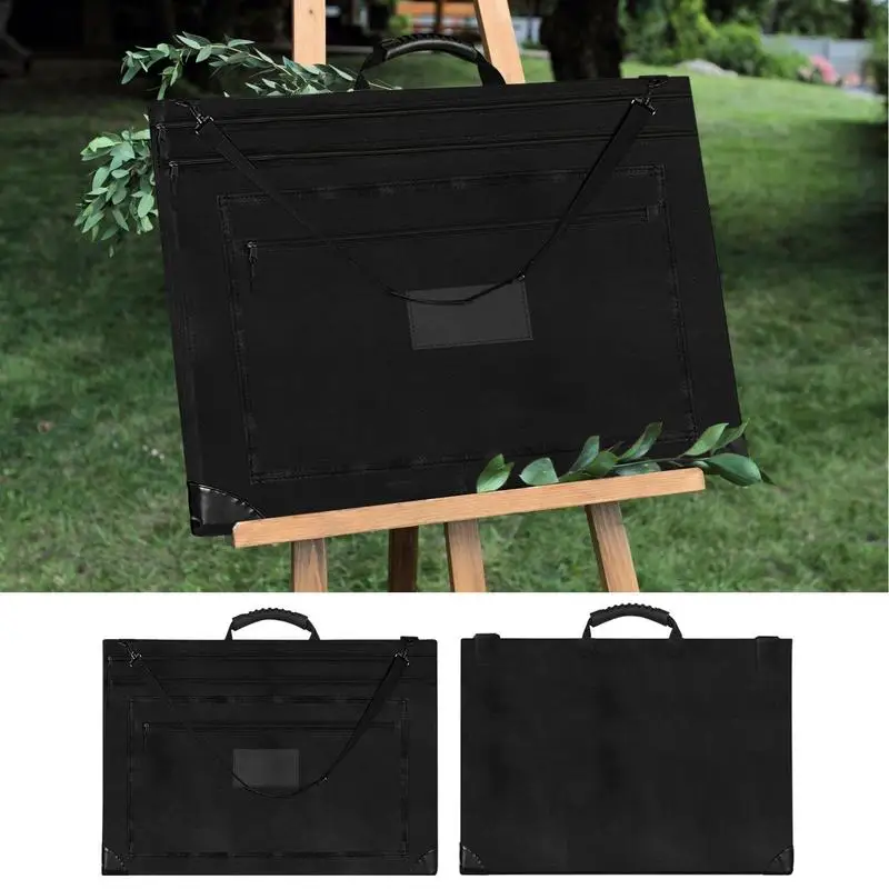 Art Bag Poster Storage Bag Waterproof Organizer For Drawing Ripstop Light Frame Sketchbook Bulletin Board Books