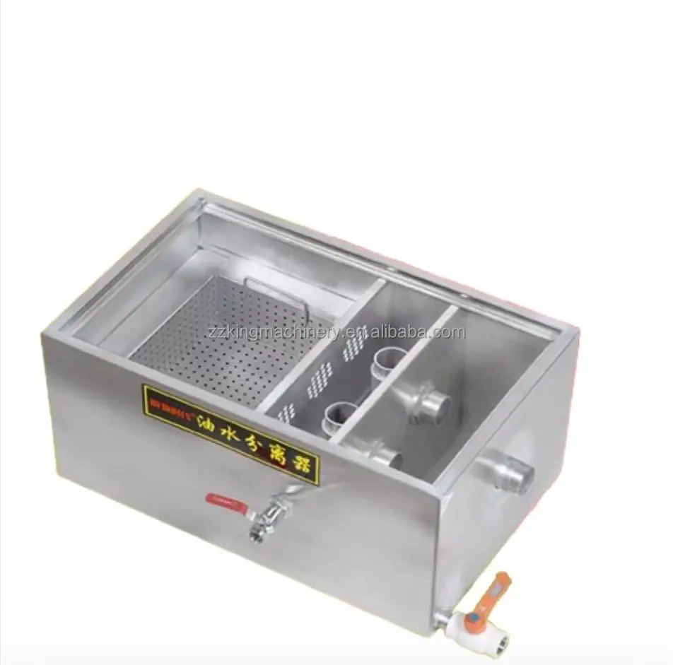 Stainless Steel Oil Water Filter Trap Separator Commercial Tertiary Sedimentation tank
