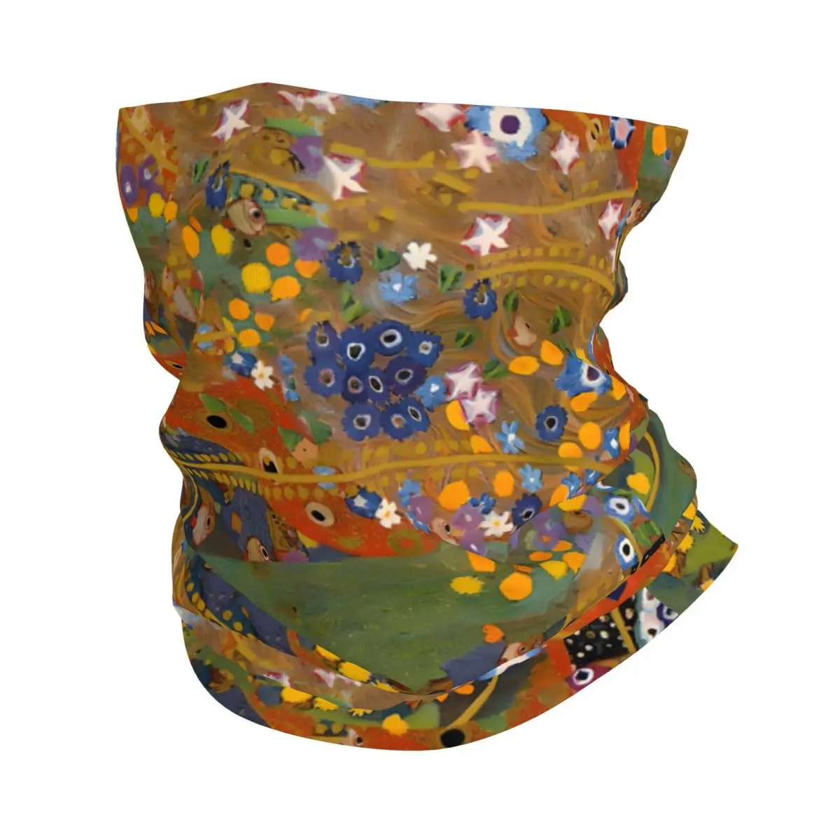 Gustav Klimt Water Serpents Thin Wrap Scarf Bandana Neck Gaiter Face Cover Headband