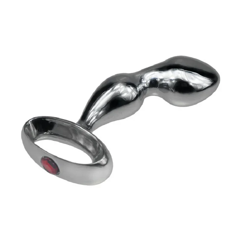 260g Dia 32mm Njoy Prostate Fun G-spot Toy Chrome Plated Metal Anal Hook Butt Plug Worx Luv Plug Adult Sex Massager Products