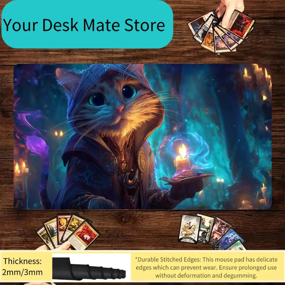 

Lightweight Durable Anti-Slip MTG TCG Game Playmat Smooth Table Pad for Magic The Gathering Card Game