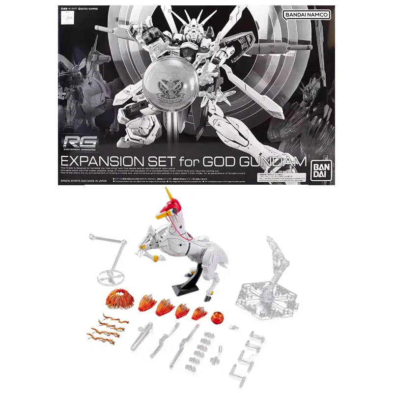 

Bandai Genuine Gundam Extended Accessory Package RG Series EXPANSION SET for GOD Anime Action Figure Assembly Toys Collectible