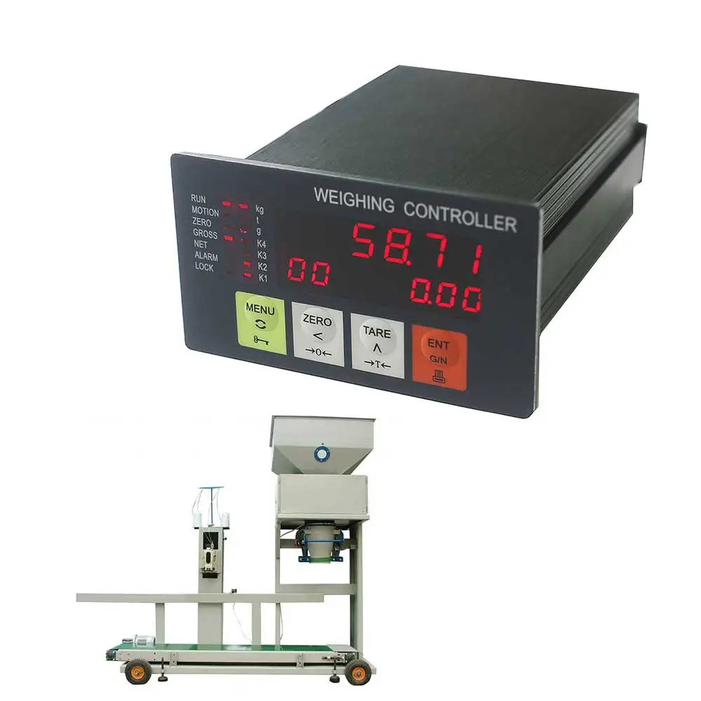 1-50kg Rice /Grain Weighing Packing Scales Indicator, Bagging Machine Weight Control System