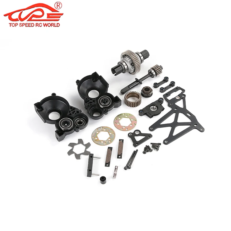 

Metal Complete Differential Gearbox or Small Gear or Rubber Gasket or Case for 1/5 HPI ROFUN ROVAN KM BAJA 5B 5T 5SC