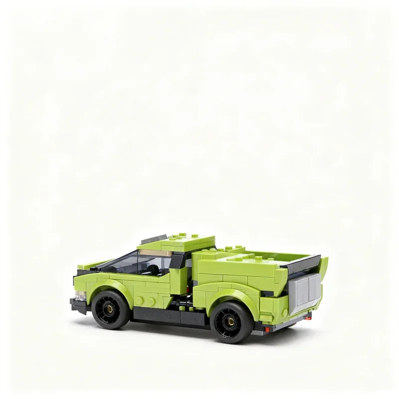 301PCS MOC City Champions Super Car Dump Truck Model Technology DIY Creative Assembly Building Blocks Display Birthday Gift Set