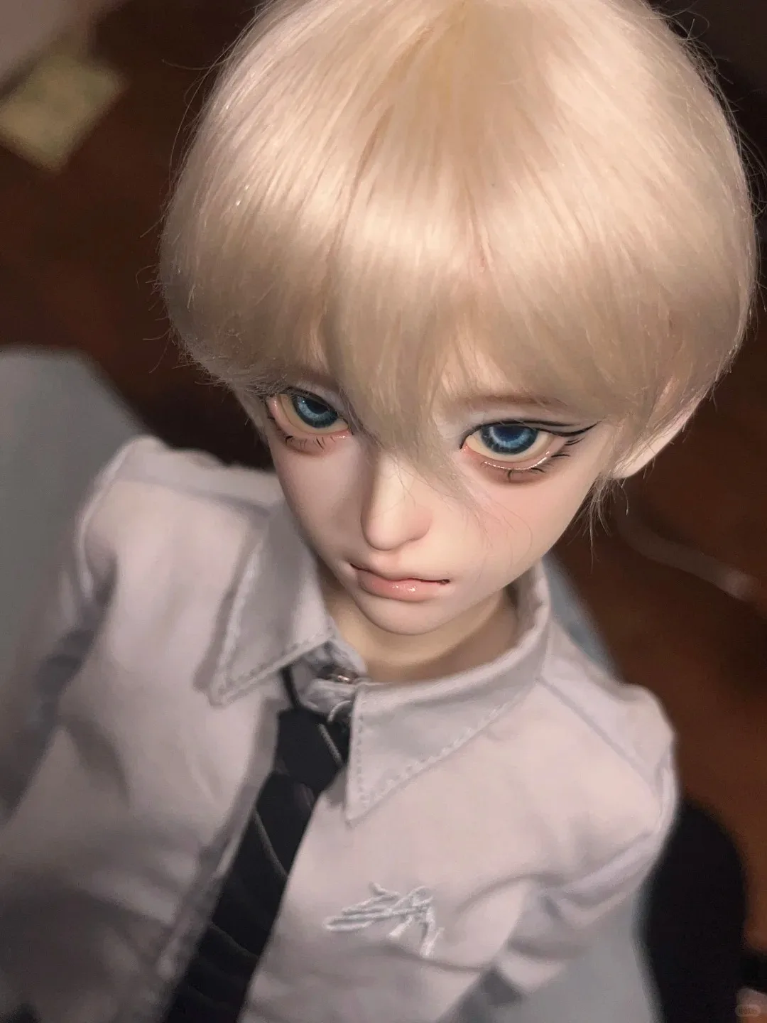 

1/4 Scale SD BJD Doll xiaozhen Dark Makeup Head Beautiful Girl High Quality Resin Toy Gift Just the Head