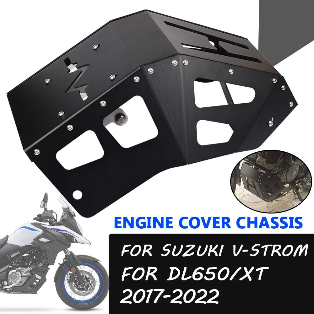 

Motorcycle Accessories Engine Cover Chassis Guard Skid Plate Protector For SUZUKI DL650 V-Strom DL 650 VStrom 650XT 2021 2022