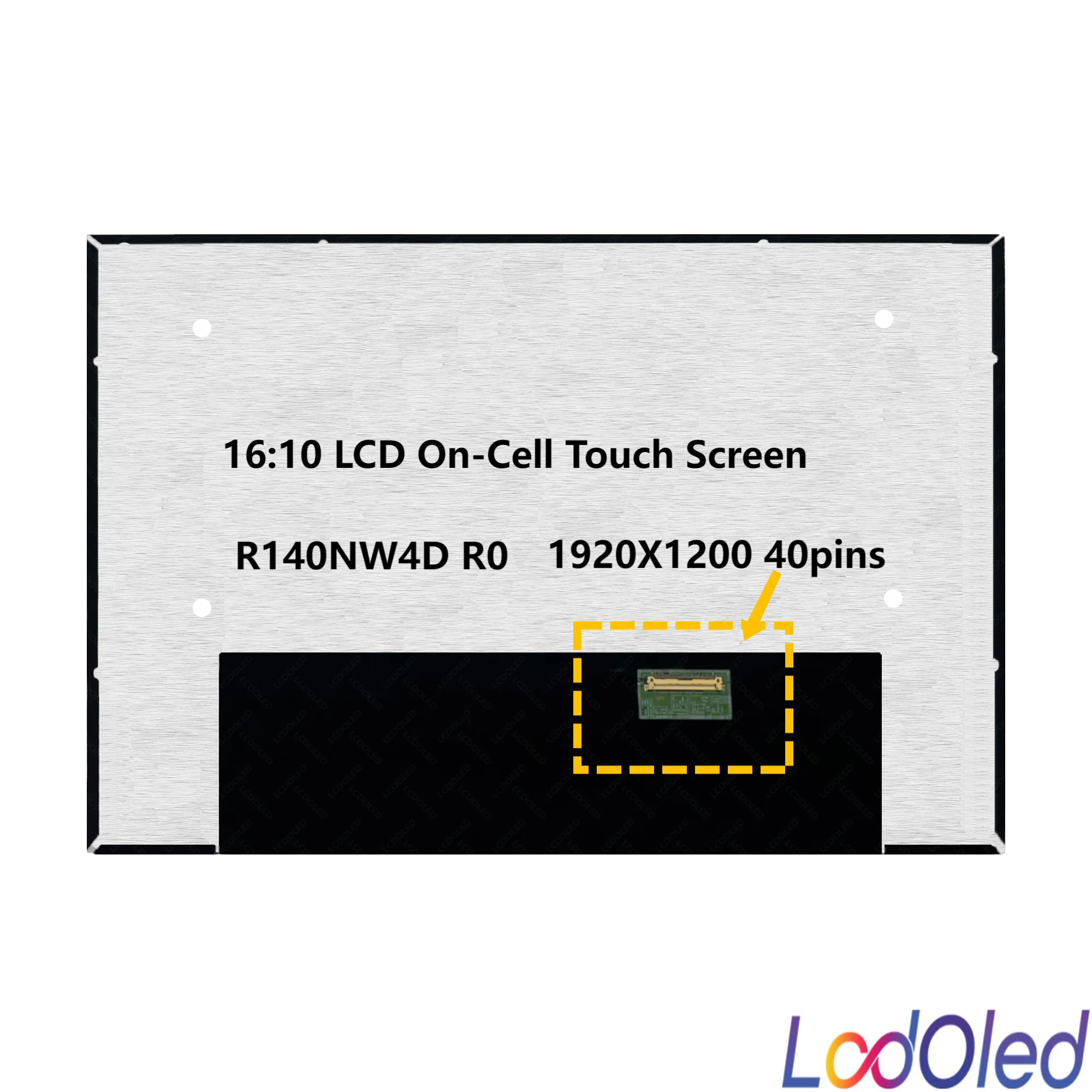 16:10 IPS WUXGA 14.0'' LED LCD Display On-Cell Touch Screen for Lenovo Thinkpad X1 Carbon Gen 10 21CB 21CC 1920X1200 40pins 60hz