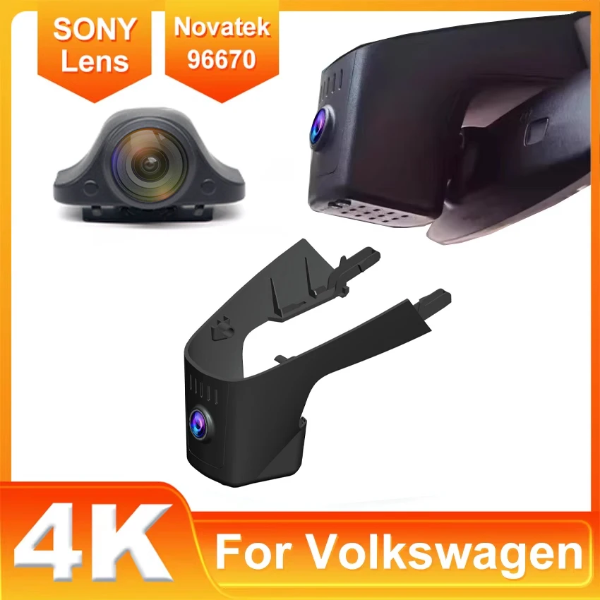 

Новый! Автомобильный видеорегистратор Plug and play, Wi-Fi, видеорегистратор, видеорегистратор, камера для Volkswagen VW Touareg Cr7 2019 2020 2021 2022 2023 2024 2025