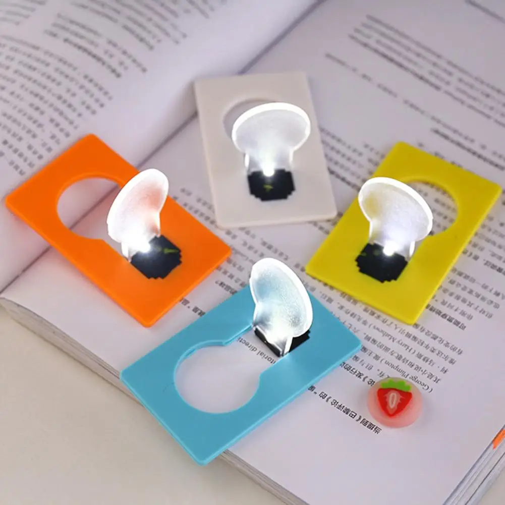 

Энергосберегающий складной светодиодный светильник для карт, карманная лампа для карт, питание от батареи, легко носить с собой, мини-портативный ночник для наружного инструмента ﻿