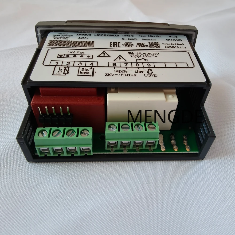 XR02CX-5N0C1 Dixell電子温度コントローラー LICCBXB5X0 XR02CX 220V 冷凍庫冷蔵庫サーモスタットリレー 新品オリジナル