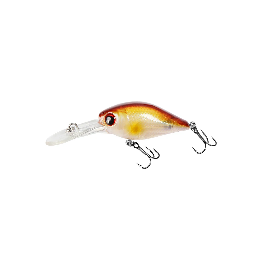 BassLegend Fishing Wobbler, schwimmender Kurbelköder, Tauchen, Chubby Bass, Hechtköder, 38 mm, 4,5 g