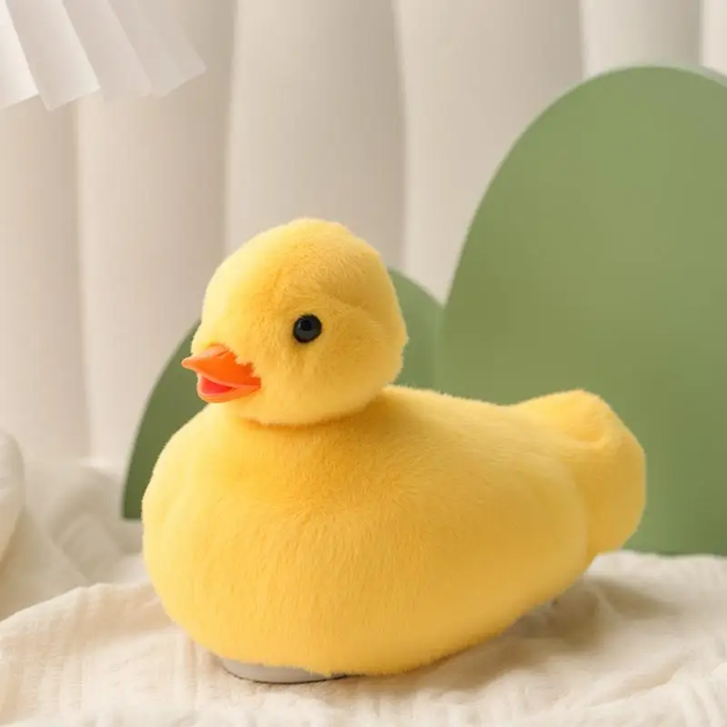 Plush Duck Toy Interactive Walking Duck Toy With Movement & Sounds 17cm/6.7inch Early Educational Preschool Stuffed Animal