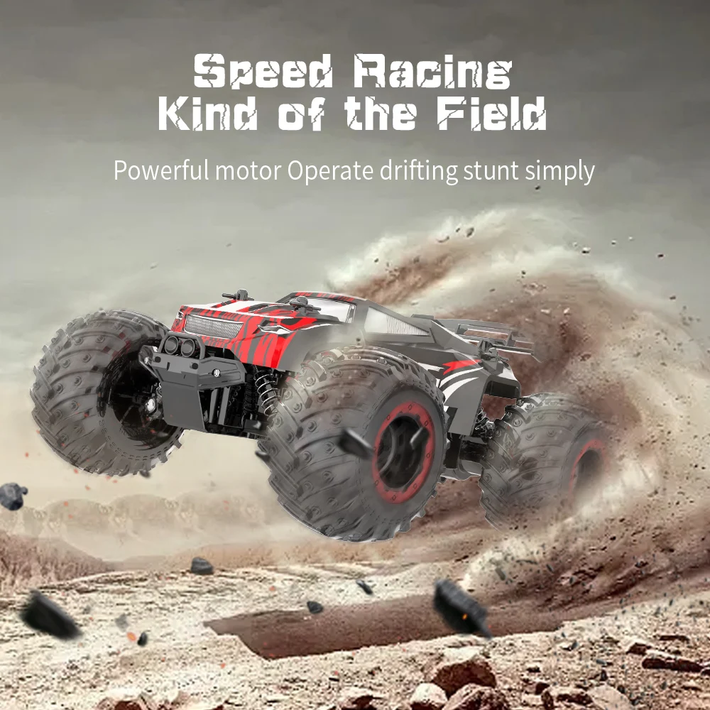 JJRC Q105 RC Cars High-Speed Racing with Drifting Function Off-Road Climbing Features LED Lights for Kids Remote Control Toys